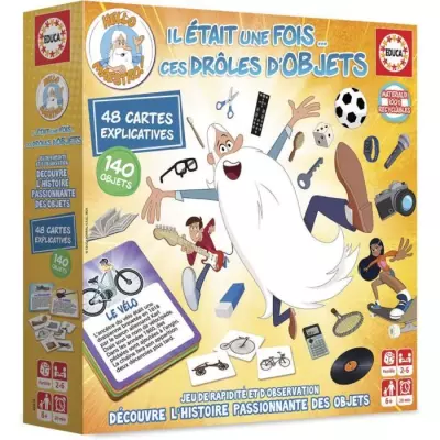 Jeux de rapidité - EDUCA - Il Était Une Fois... Ces Drôles d'Objets - Découverte historique