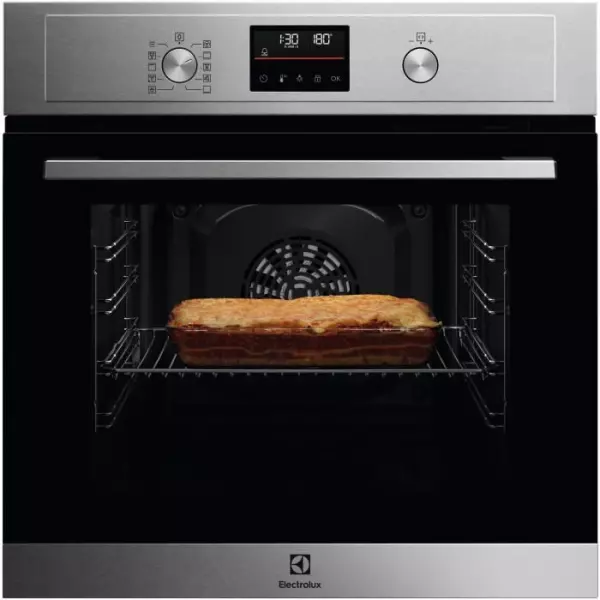 Four multifonction Pyrolyse - chaleur tournante pulsée ELECTROLUX COH4P46BX0 - Porte froide - 45 recettes préprogrammées