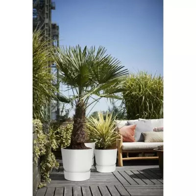 elho Greenville Pflanztopf Ø47 cm blanc - JARDINIERE - BAC A FLEUR