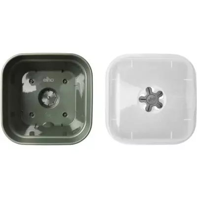 Pot De Fleurs Carré GREEN BASICS - Ø20 - Vert Feuille