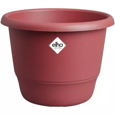 Pot de fleurs ELHO Amiga Rond 30 Rouge - Écologique et coloré