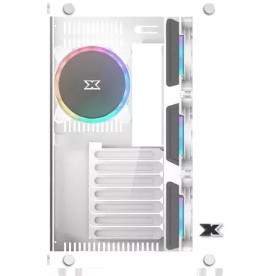 Boitier PC XIGMATEK Aquarius Plus Arctic ARGB Blanc - ATX Moyen Tour
