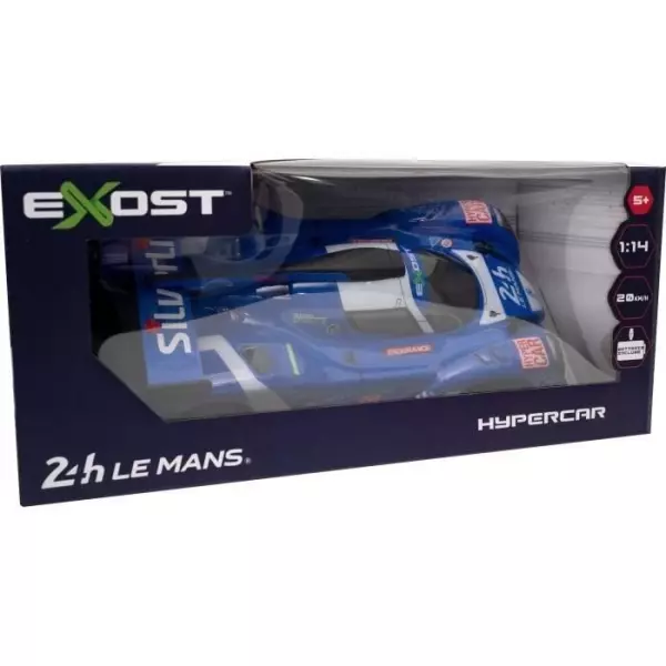 Voiture télécommandée - Exost Cross - Hypercar 24h du Mans 1:14 - Pneus Course - Bleu