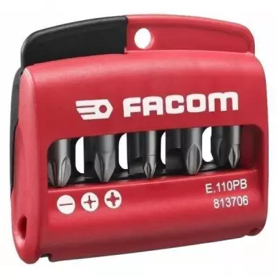 Embouts de vissage 1/4'' + porte-embout FACOM - Pratique et efficace