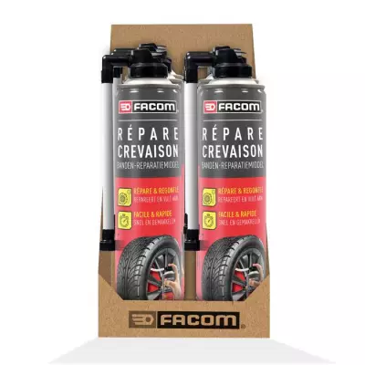 Répare crevaison FACOM - Sans chambre à air - 400 ml