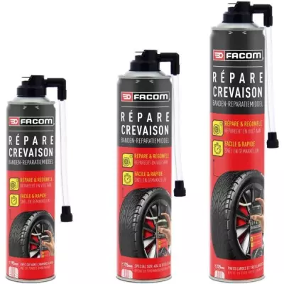 Répare crevaison FACOM - Sans chambre à air - 400 ml