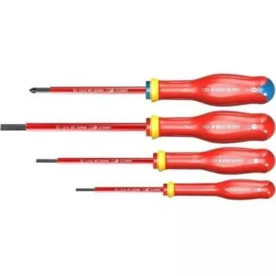 Tournevis isolés FACOM - Sécurité 1000V Made in France