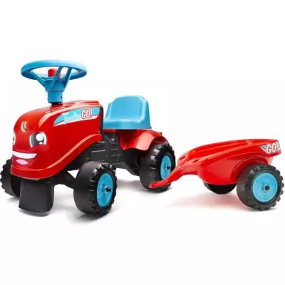 Porteur avec remorque Falk Tractor Go! - 100% Made in France