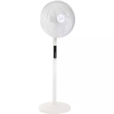 Ventilateur sur pied 70W Ø40cm avec éclairage LED