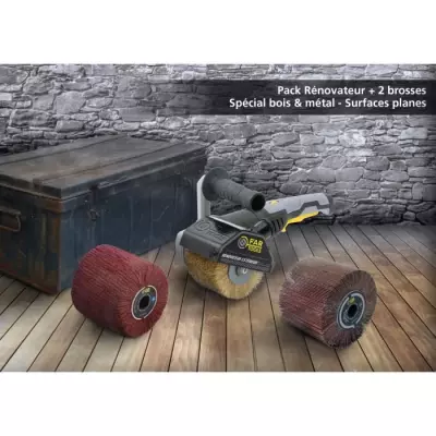 FARTOOLS Rénovateur REX120C - Pour bois et métal ≦ 60 cm