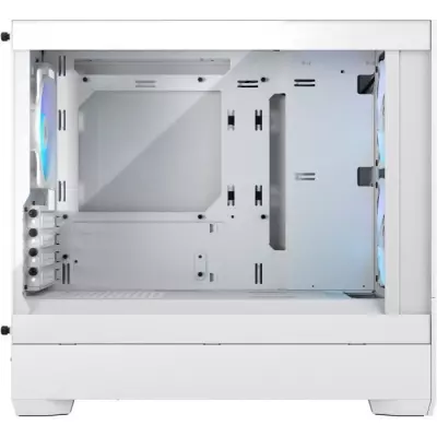 Boîtier PC FRACTAL DESIGN Pop Mini Air RGB Blanc - Compact et Lumineux