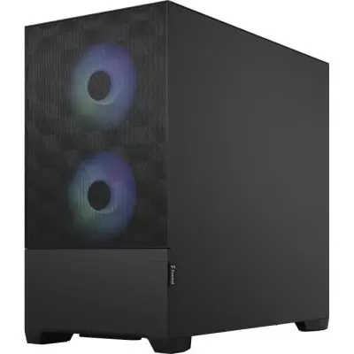 Boîtier PC FRACTAL DESIGN Pop Mini Air RGB Black TG - Compact et Lumineux