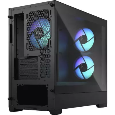 Boîtier PC FRACTAL DESIGN Pop Mini Air RGB Black TG - Compact et Lumineux