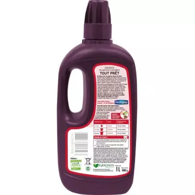 Engrais Fleurs Geraniums Dipladenias - 1L | FERTILIGENE