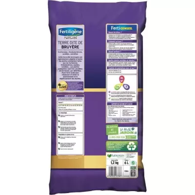 FERTILIGeNE - Terre de bruyère 6L: Idéale pour vos plantes ?