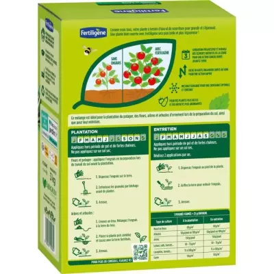 Engrais Corne et Sang 3 kg - Action rapide et durable - Nourrit jusqu'à 3 mois