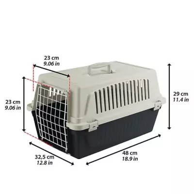 Panier de transport pour chats et petits chiens ATLAS 10EL - Pratique et confortable