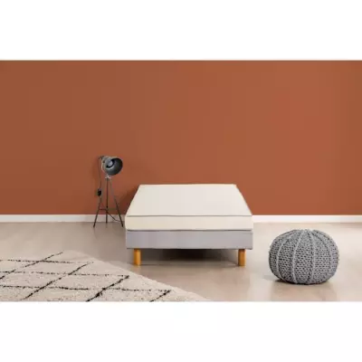 Matelas mousse 90 x 190 cm - Confort ferme - Fabrication européenne