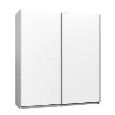 Armoire 2 portes coulissantes blanche - Eco-friendly - Certification FSC®