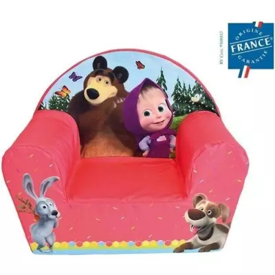 Fauteuil Club Enfant Masha et Michka - Confort pour les petits