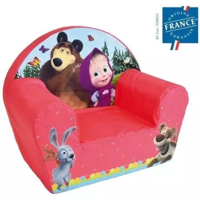 Fauteuil Club Enfant Masha et Michka - Confort pour les petits