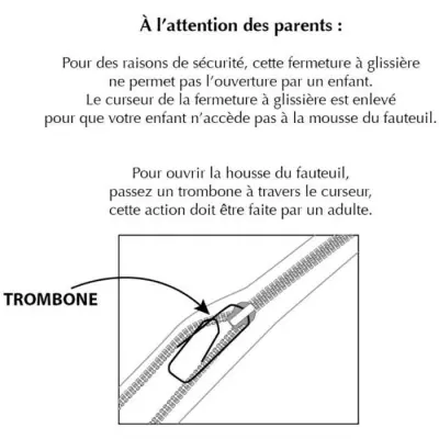 Fauteuil Club Enfant Masha et Michka - Confort pour les petits