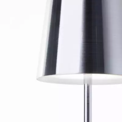 Lampe d'extérieur rechargeable - XAANA - Chrome - LED 2W