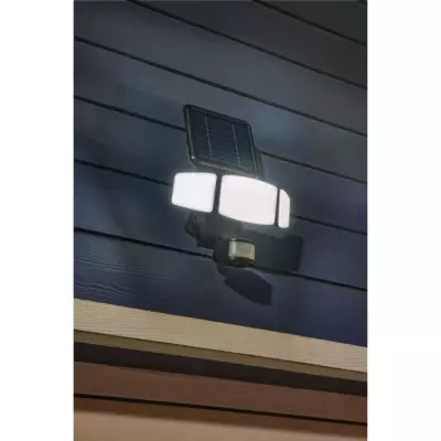 Spot solaire à 3 têtes très éclairantes avec détecteur de présence - 1000LM - GALIX