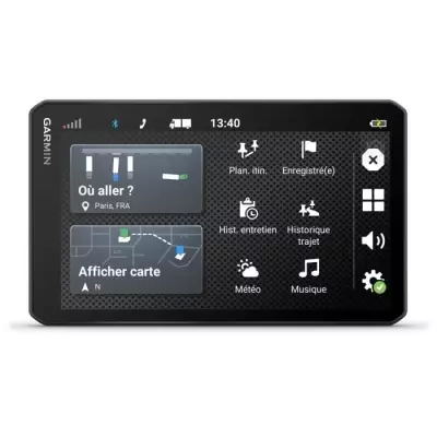 GPS poids-lourds DezlCam LGV710 - GARMIN - 7 pouces - avec Dashcam intégrée
