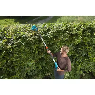 Taille-haies télescopique électrique GARDENA - THS 500/48 - 500W - 48 cm - Inclinable