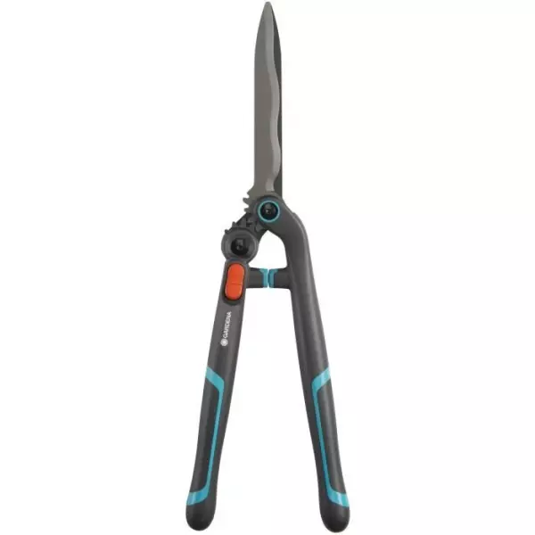 GARDENA Cisaille a haies 2en1 EnergyCut –Lames ondulées –Revetement anti-adhérence – Double crémaillere – Garantie 25