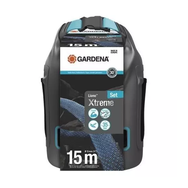 Tuyau Liano™Xtreme 15m - GARDENA - Résistance a la pression 35 bar - Ø int. 13 mm