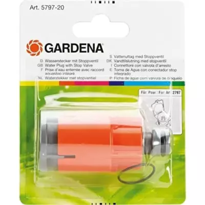Raccord Aquastop GARDENA pour prise d'eau enterré - Matériaux solides et durables
