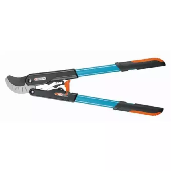GARDENA Coupe-branches a enclume SmartCut Comfort – Lame enclume auto – Coupe Ø45mm max – Anti adhérence – Garantie 25