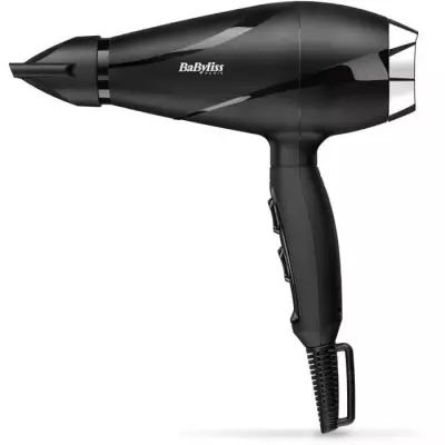 Sèche-cheveux BaByliss 6713DE Shine Pro 2200 - Moteur AC - Fabriqué en Italie
