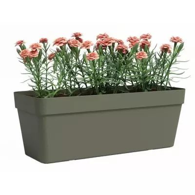Jardinière ARTEVASI Capri Vert sec 12,5L - Rectangulaire