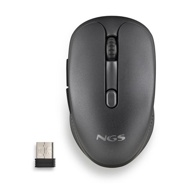 Souris sans-fil NGS EVO RUST Noir 1600 dpi