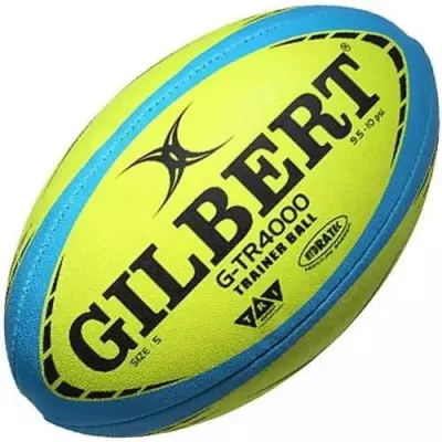 Ballon de rugby GILBERT G-TR4000 Fluo T5 - Dimensions compactes
