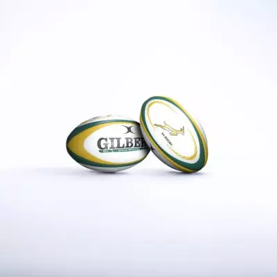Ballon rugby Supporter Afrique du Sud - GILBERT - T5 | Taille: 0,17 x 0,31 x 0,09 cm