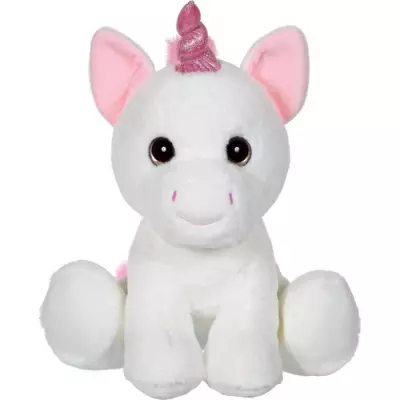 Peluche Licorne GIPSY - Puppy Eyes Pets 40 cm - Blanc - Pour Enfant - Dès la Naissance