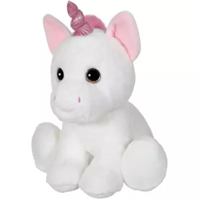 Peluche Licorne GIPSY - Puppy Eyes Pets 40 cm - Blanc - Pour Enfant - Dès la Naissance