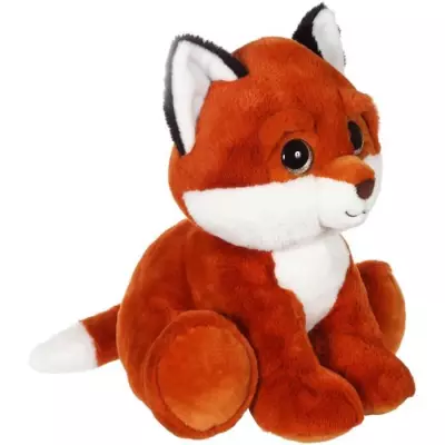 Peluche renard GIPSY - Puppy Eyes Pets 40 cm - Marron - Idéal pour les Enfants !