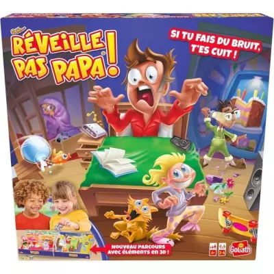 Jeu de plateau Goliath Réveille Pas Papa - Amusement garanti!