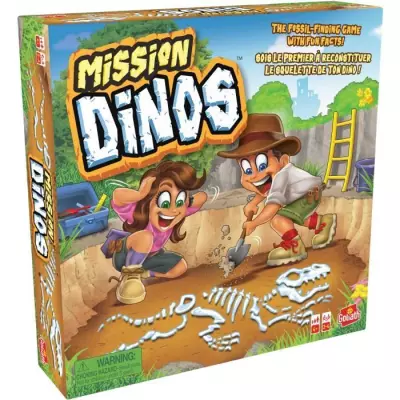 Mission Dinos: Jeu de plateau ludo-éducatif - Des 4 ans