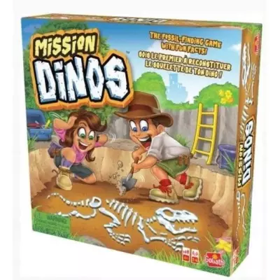 Mission Dinos: Jeu de plateau ludo-éducatif - Des 4 ans