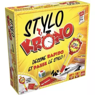 Goliath - Stylo Krono: Jeu d'ambiance compact de société