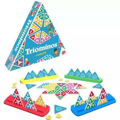 Amusez-vous en famille avec Triominos Junior - Jeu d'enfants