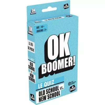 Ok Boomer - Jeu de poche : le jeu de société incontournable !