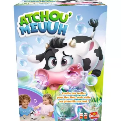 Jeu de société Goliath Atchou'Meuuh - Collecte de trèfles et évite les allergies!
