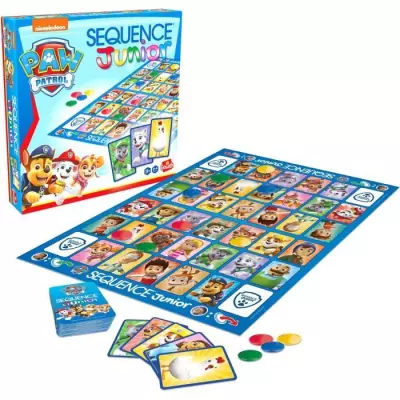Jeu de plateau GOLIATH Sequence Junior Pat'Patrouille - Pour toute la famille
